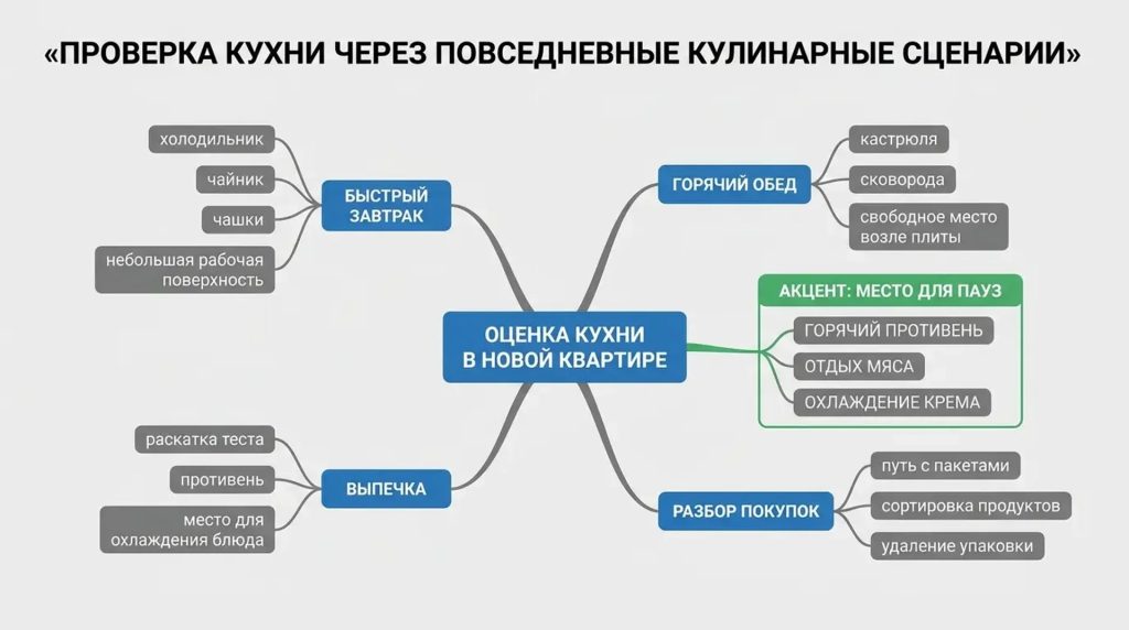 Проверка кухни через повседневные кулинарные сценарии